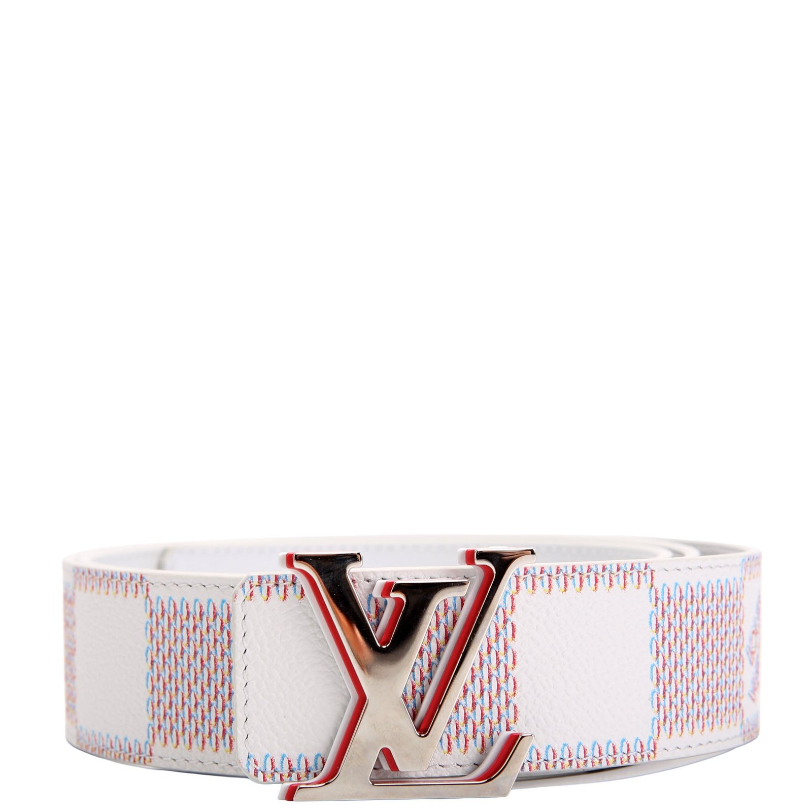 LV Optic 40MM Reverse Leather/Damier Spray Belt Size 100/40 product image 1