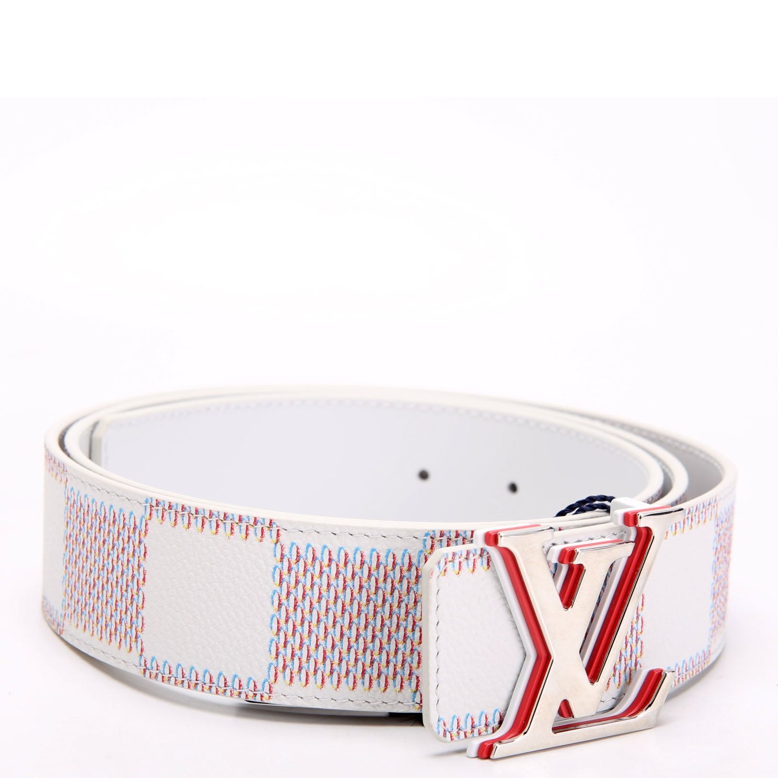 LV Optic 40MM Reverse Leather/Damier Spray Belt Size 100/40 product image 2