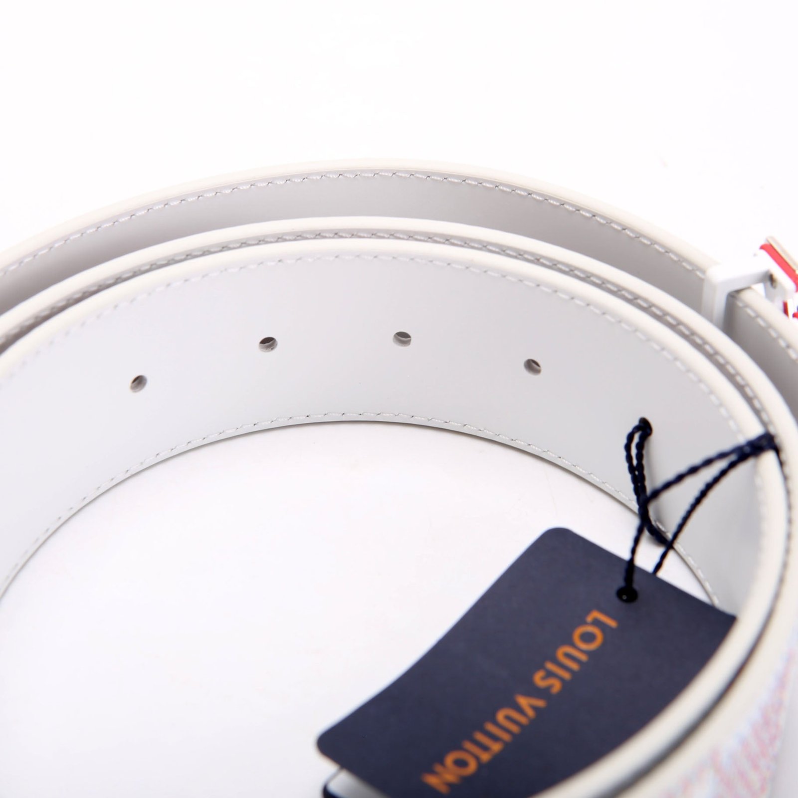 LV Optic 40MM Reverse Leather/Damier Spray Belt Size 100/40 product image 5