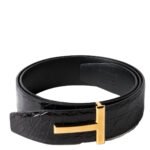 TB178 T Icon Reverse Crocodile Embossed/Leather Size 100