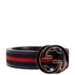 Web Canvas Interlocking G Belt Size 110/44 Navy