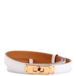 Kelly 18 Epsom Adjustable Belt White