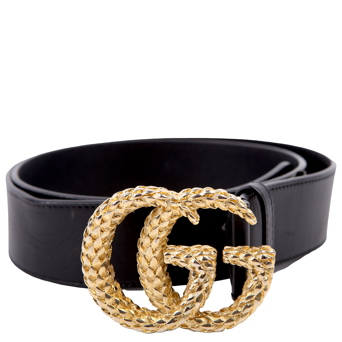 17865404494340WJTN8XHYVM8D5EJJAGE.png Textured GG 40MM Leather Belt Size 95/38 - Image 1