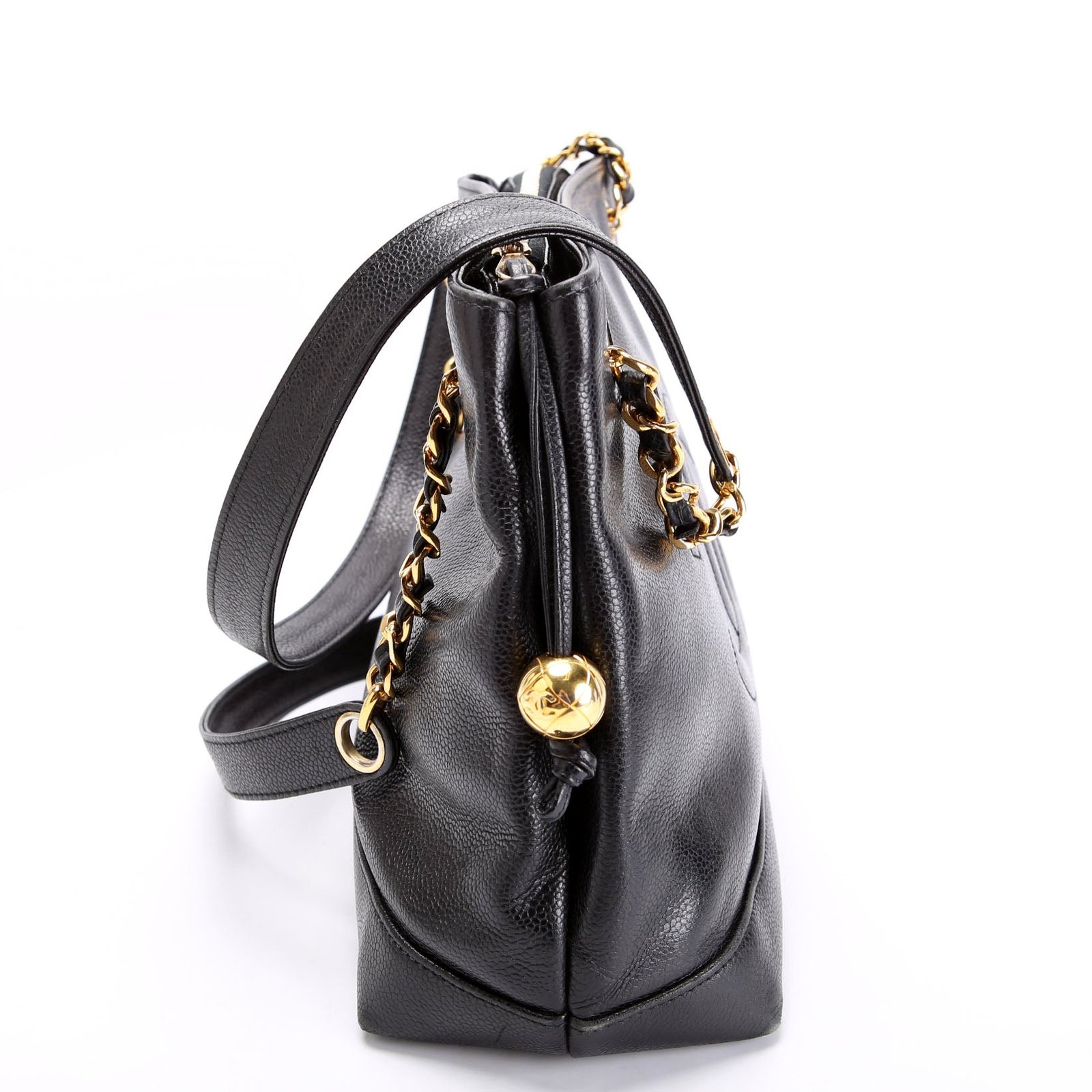 Chanel Timeless CC Tote 2M Black and Gold product image 2