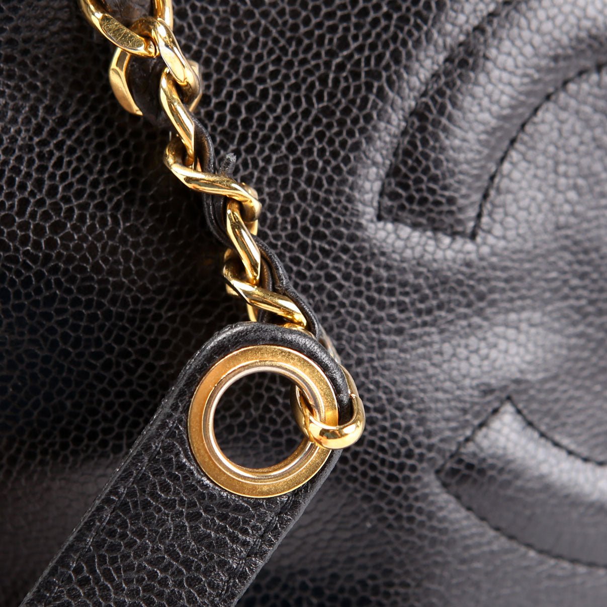 Chanel Timeless CC Tote 2M Black and Gold product image 11