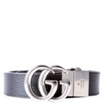 GG Marmont Reversible Leather Belt Size 80/32 Black