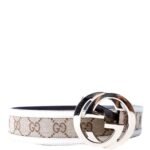 Interlocking Web Belt Size 75/30 Ivory