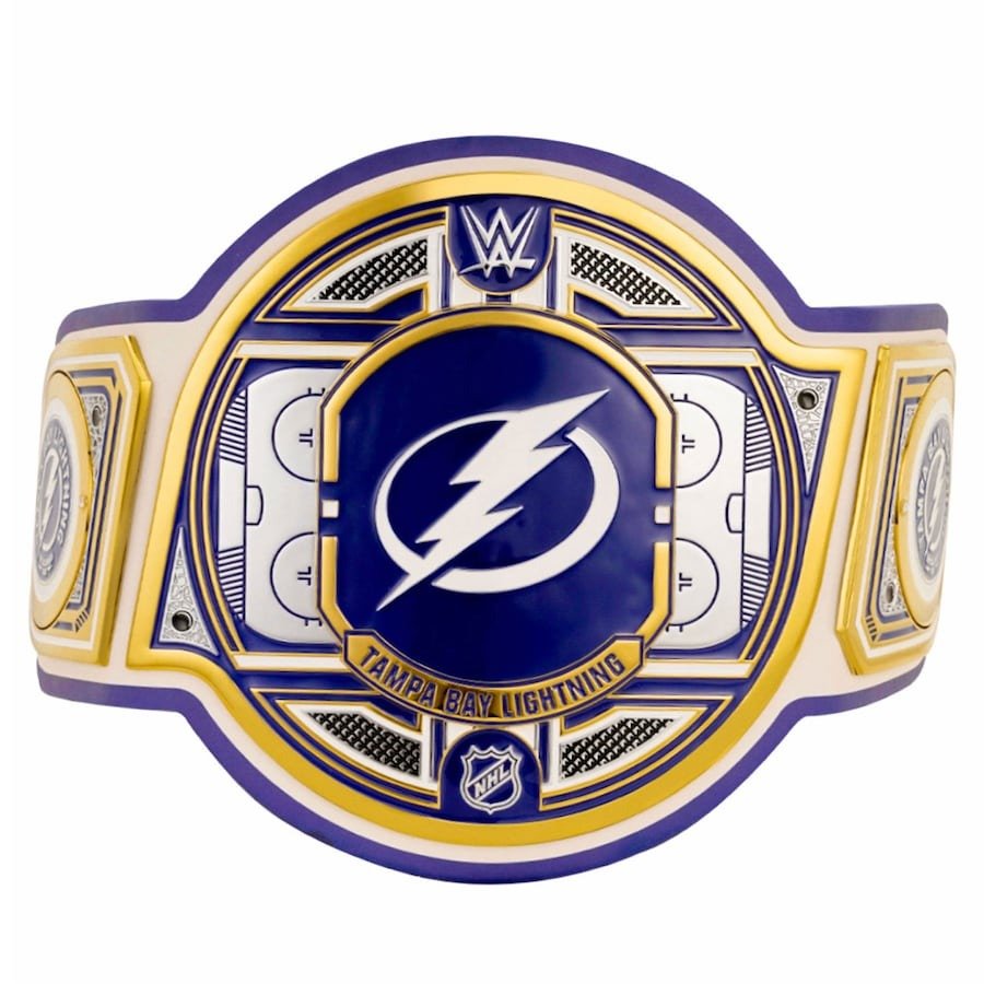 TampaBayLightning1.jpg Tampa Bay Lightning NHL Championship Belt - Image 1