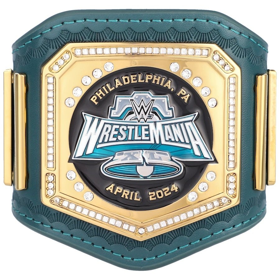 pmb1.jpg WWE WrestleMania 40 Replica Mini Title Belt - Image 1
