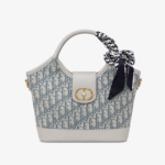 Gray CD Monogram Travel Handbag