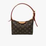 Monogram Leather Shoulder Bag