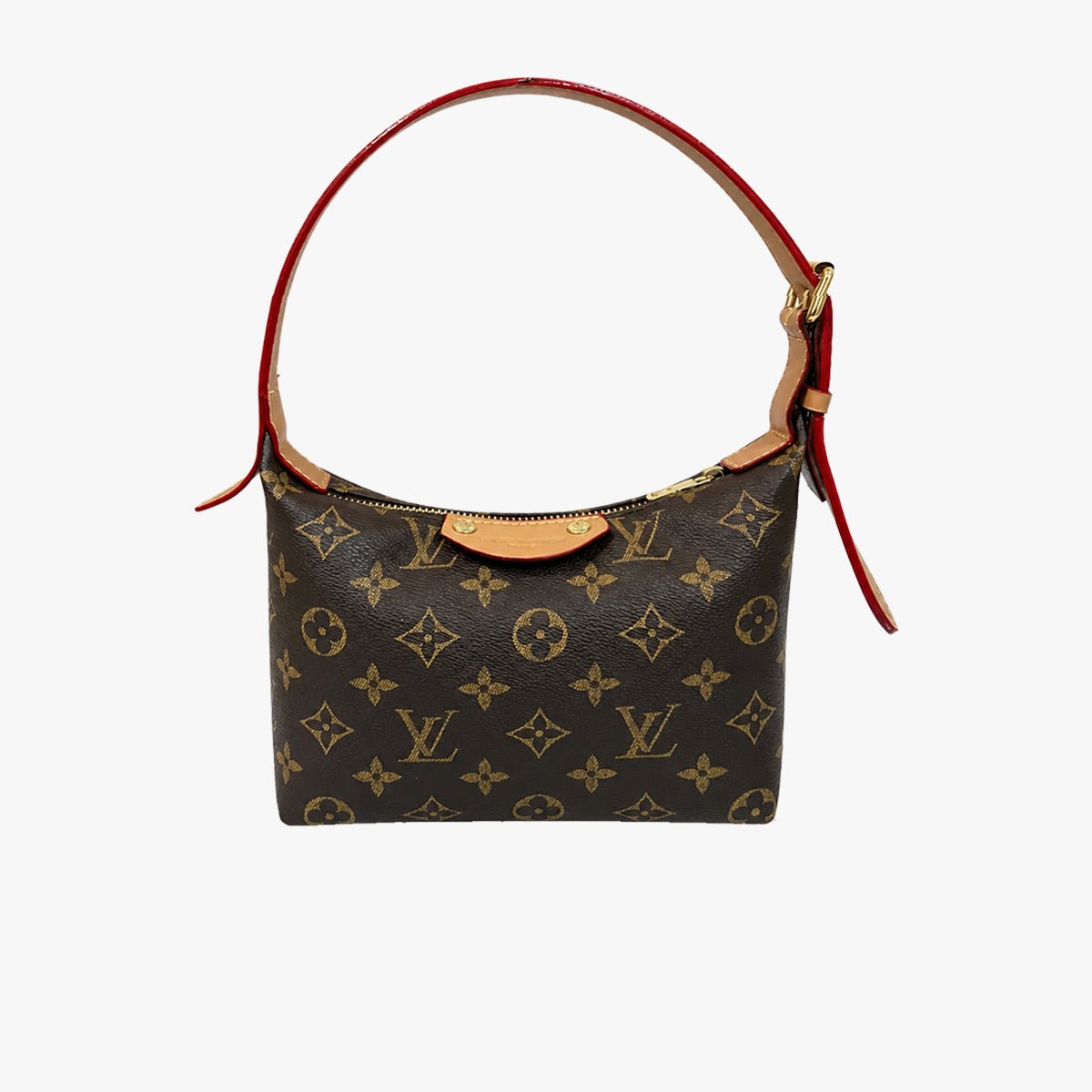 1_aae85fca-8176-45f6-a24d-fe076390803e.jpg Monogram Leather Shoulder Bag - Image 1