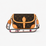 Brown Monogram Leather Bag