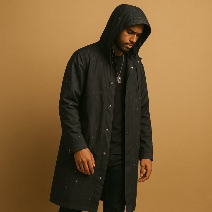 Men's Long Waterproof Parka – Hooded Insulated Winter Coat