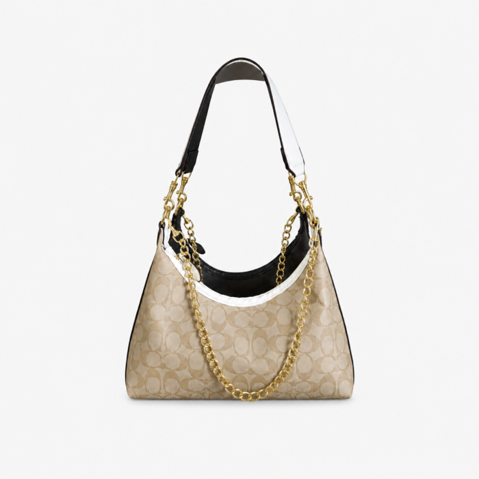 Women Leather Khaki Hobo Shoulder Bag Handbag Green