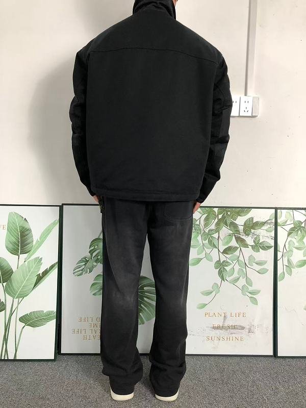 Stüssy Polar Fleece Zip-Up Winter Jacket