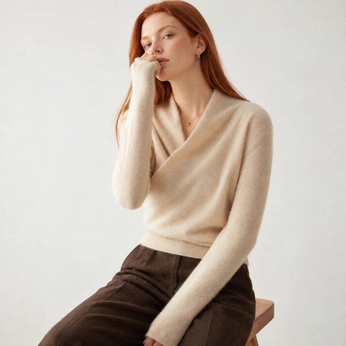 Women's Cashmere Sweater – Soft Knit Pullover | Lori