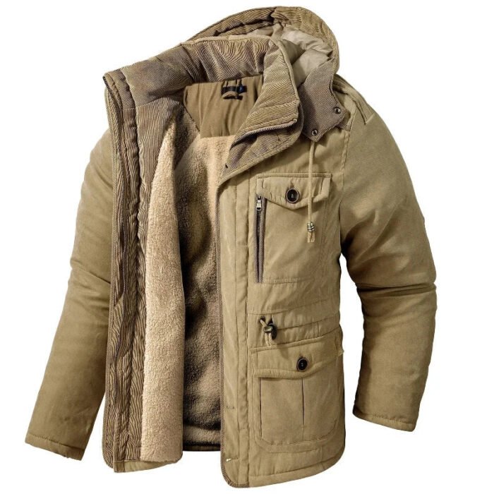 Men's Insulated Hooded Parka – Warm Lined Winter Coat | Thatcher
