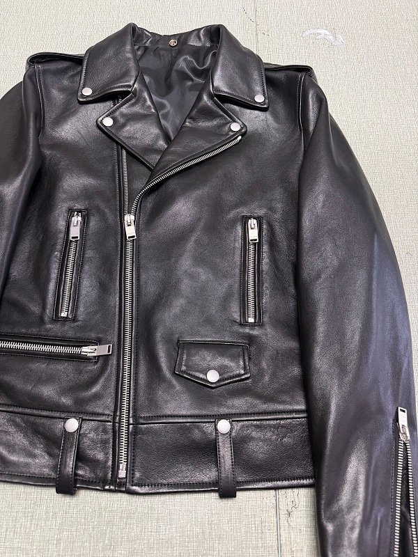 Saint Laurent L01 Style Lambskin Biker Jacket