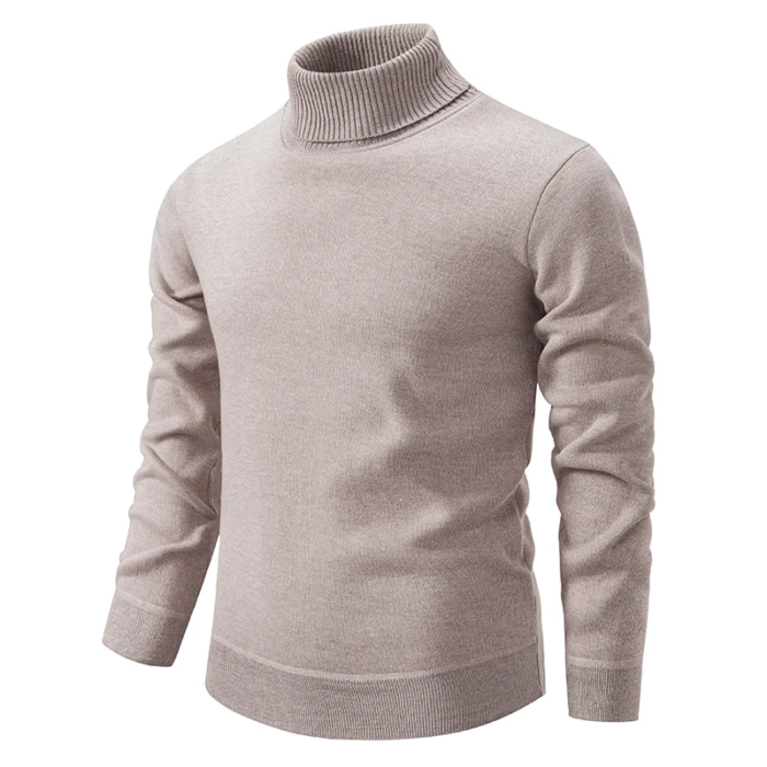 Men's Turtleneck Sweater – Classic Knit Pullover | Austin