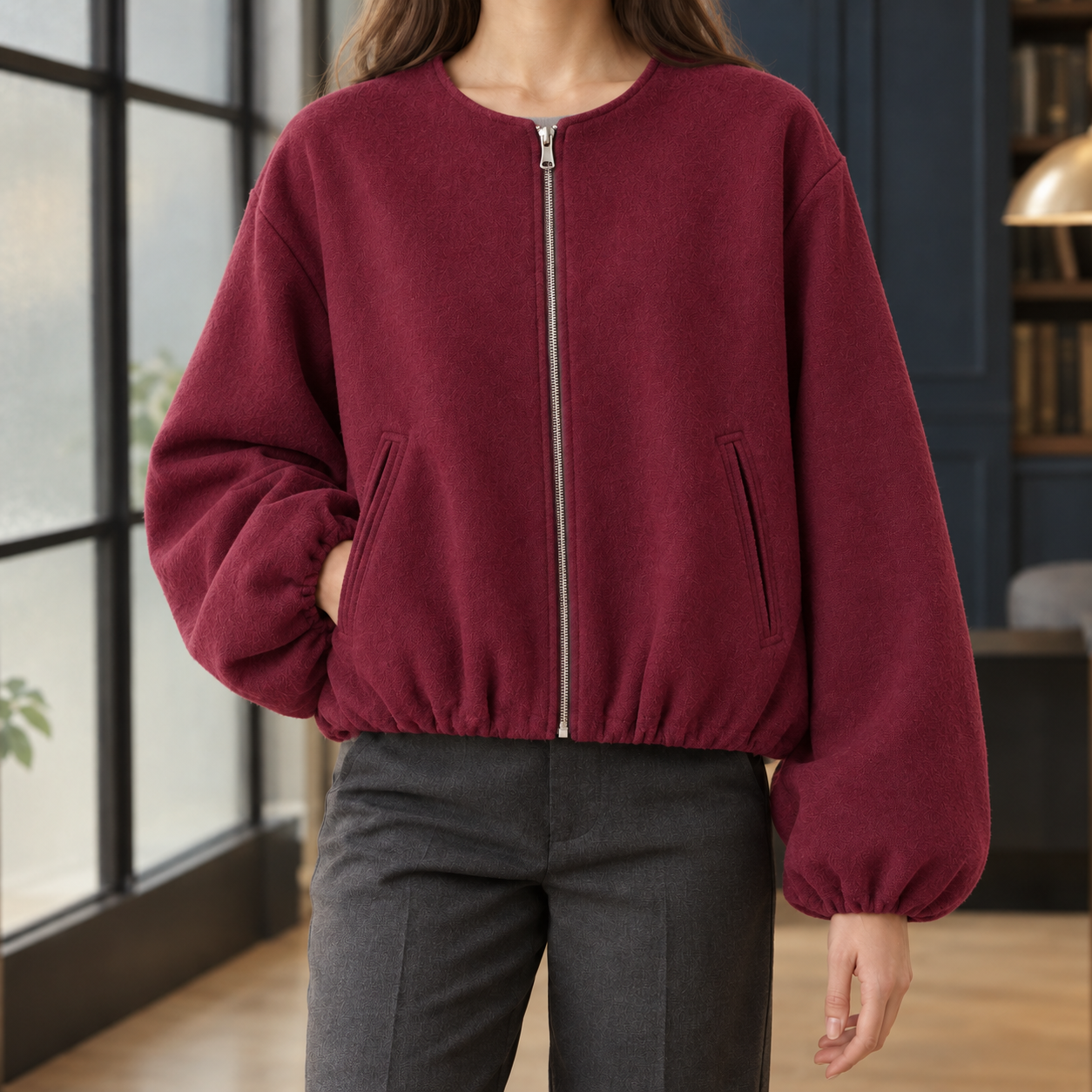 Men's Shearling Lined Leather Trench Coat – Long Winter Coat | Harrison