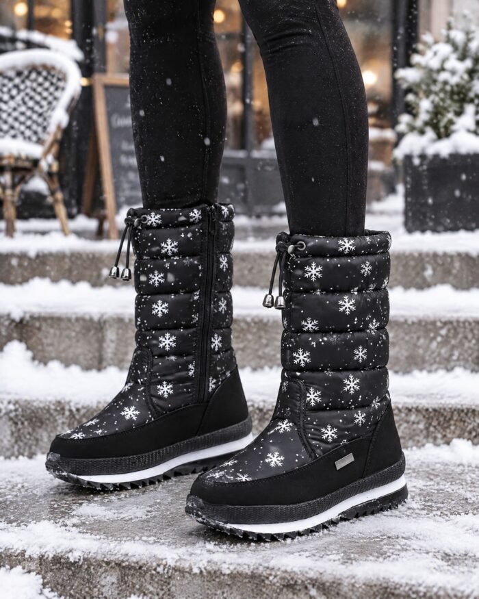 Willow | Women's Quilted Puffer Snow Boots