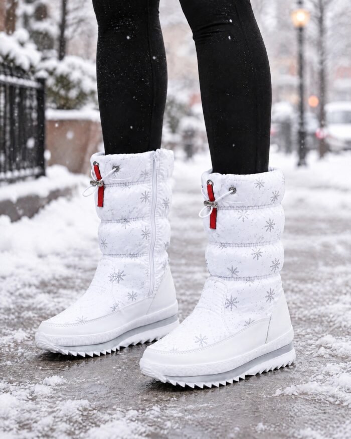Willow | Women's Quilted Puffer Snow Boots