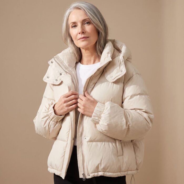 Women's Hooded Mid-Length Puffer Jacket | Marisabel